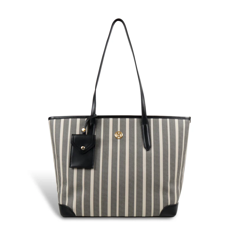 Zebra Striped Tote Bag