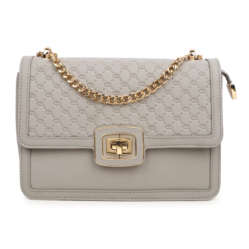 Magnolia Iris Sling Bag Gray