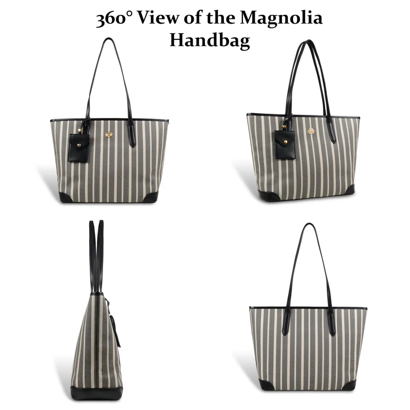 Zebra Striped Tote Bag - Image 5