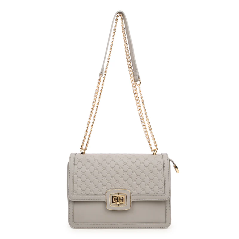 Magnolia Iris Sling Bag Gray - Image 2