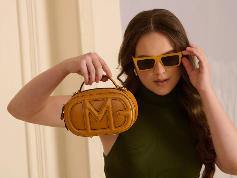 Magnolia Embossed Crossbody 10351 - Image 3